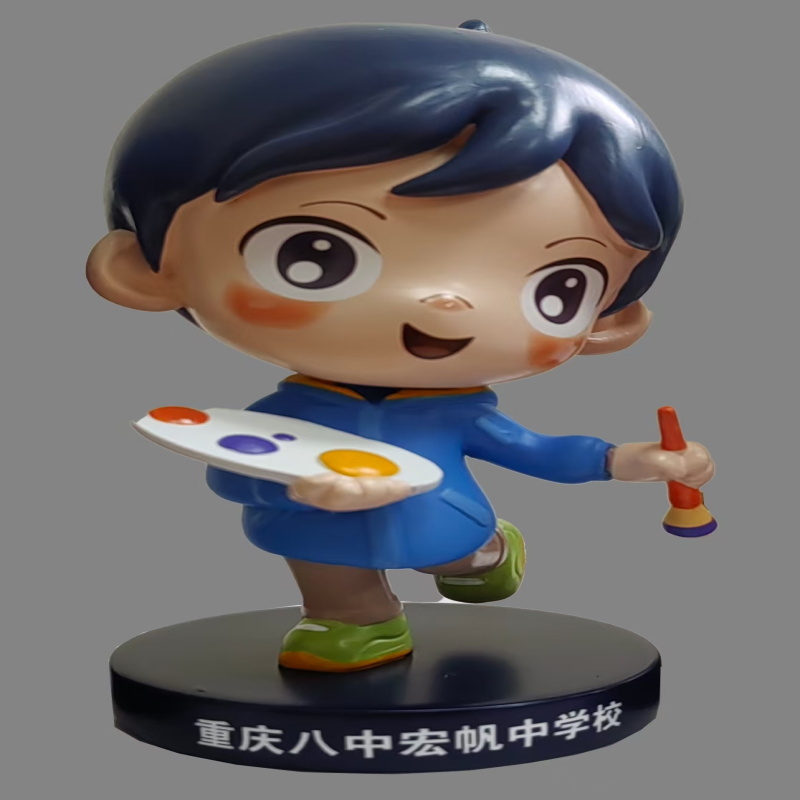 宏娃 HF-HXM1 树脂公仔宏小美