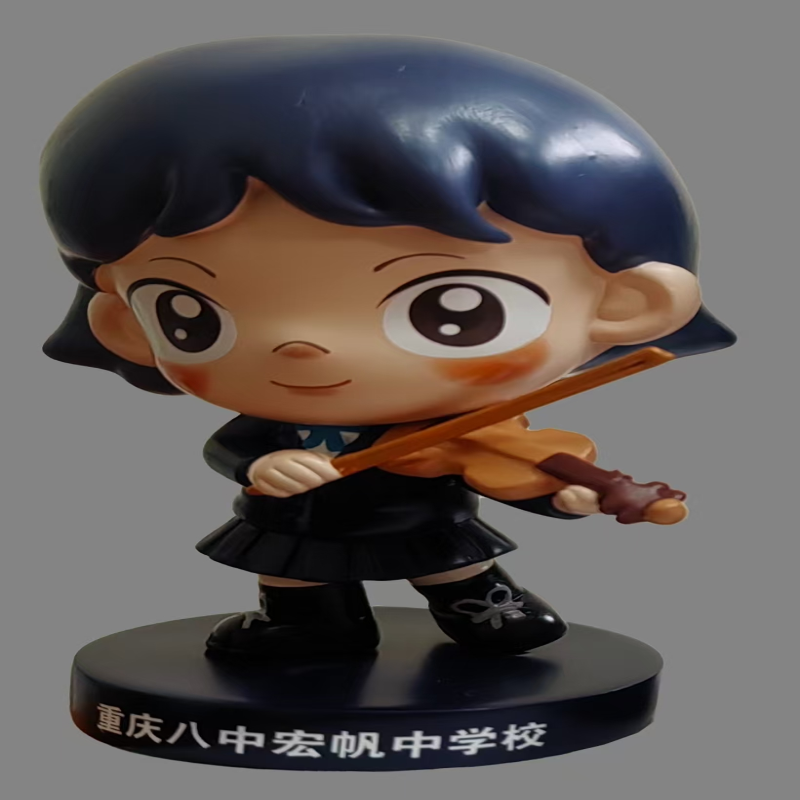 宏娃 HF-HXM2 树脂公仔宏小美