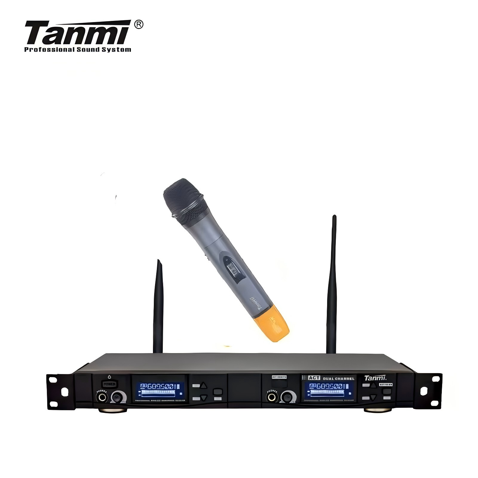 迪华澳/DVON LX-7070黑色 无线手持话筒 一拖一