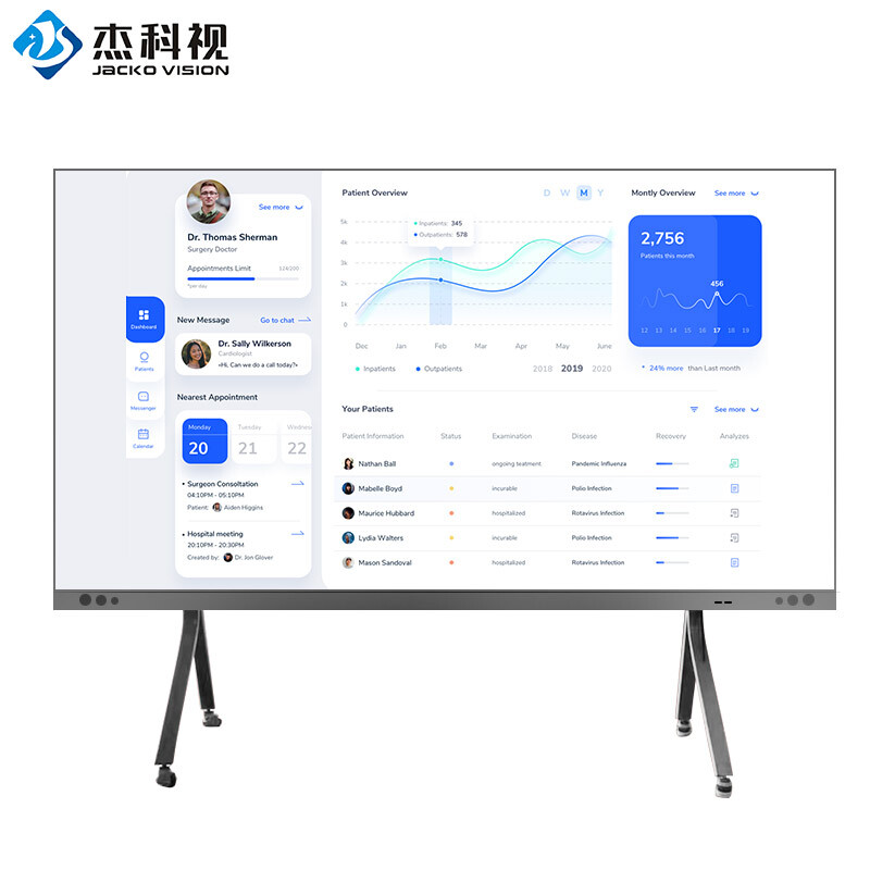 杰科视 HX-LED10 LED智慧直显一体机 110英寸