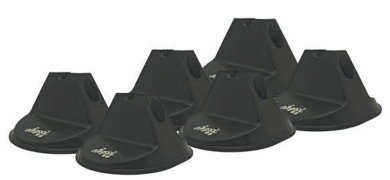 爱高 TK-SKZ-03X6 足球标志杆橡胶三向底座