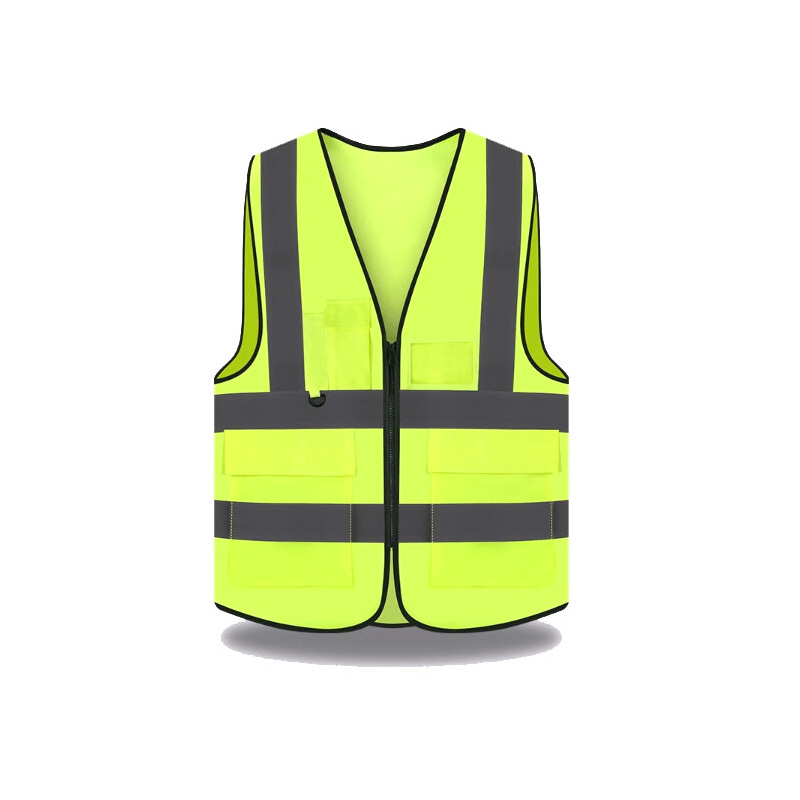 佳丽 布马甲/均码/黄色 马路反光服