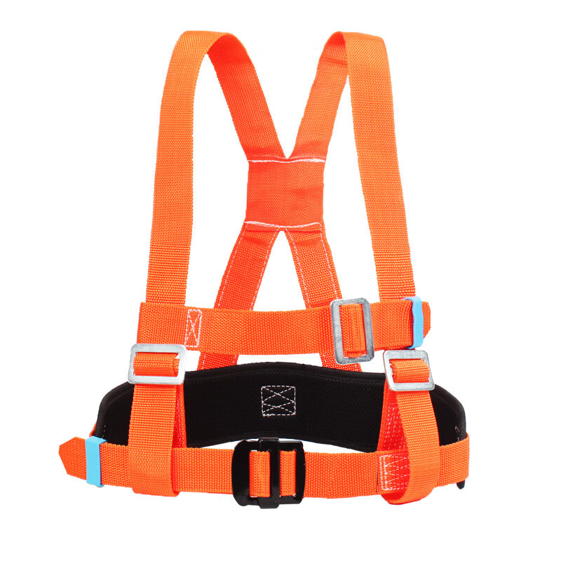 华泰 橙色/单大钩单绳总长1.8m 不带腰带腰垫全身式 安全带