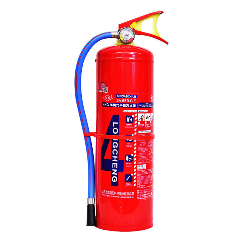 薪薪 MF/ABCE6/6kg 手提式 新国标干粉灭火器 MF/ABCE6/6kg