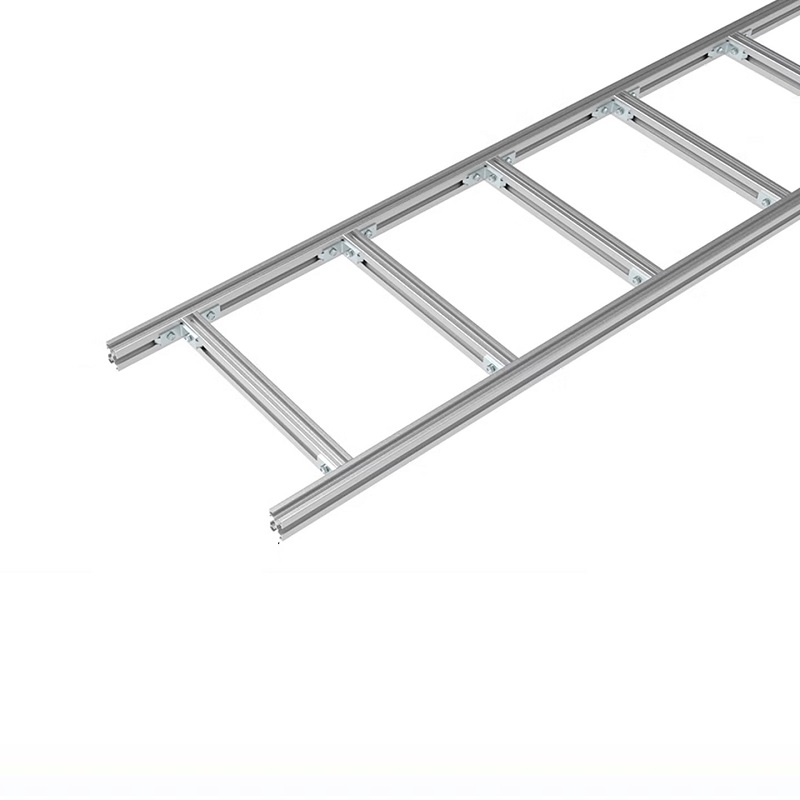 跃力 700mm宽/横档间距30cm/3米一根（含连接地线/连接器等所有附件） 铝合金走线架 单位：米