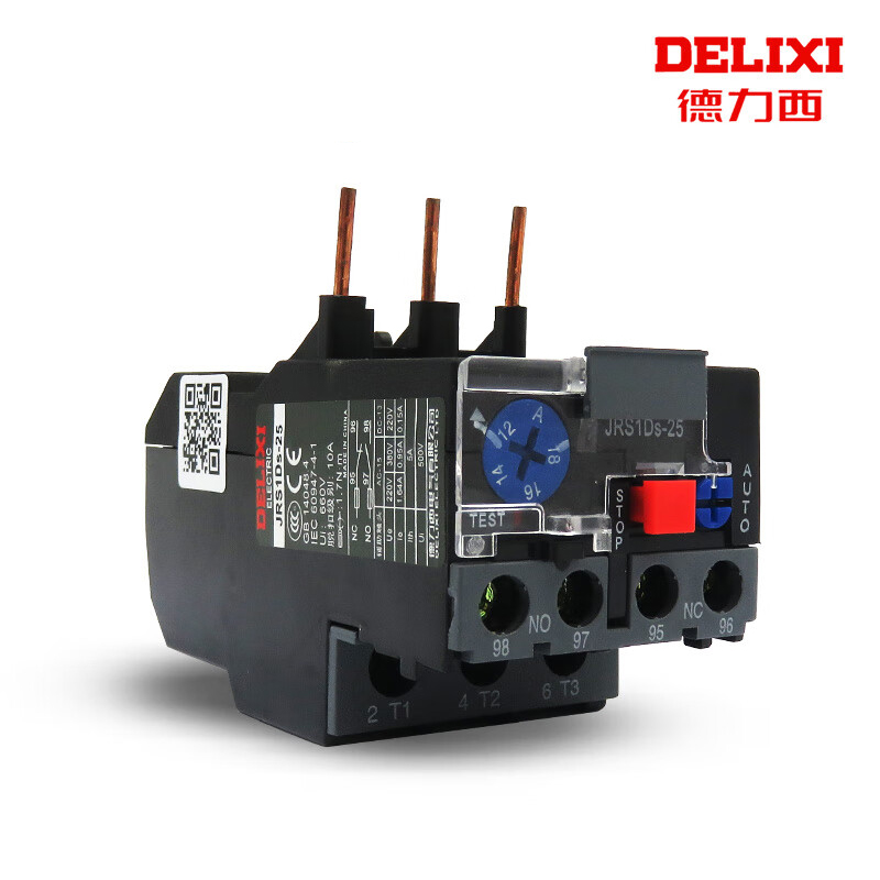 德力西 JRS1Ds-25 0.4-0.63A 热过载继电器