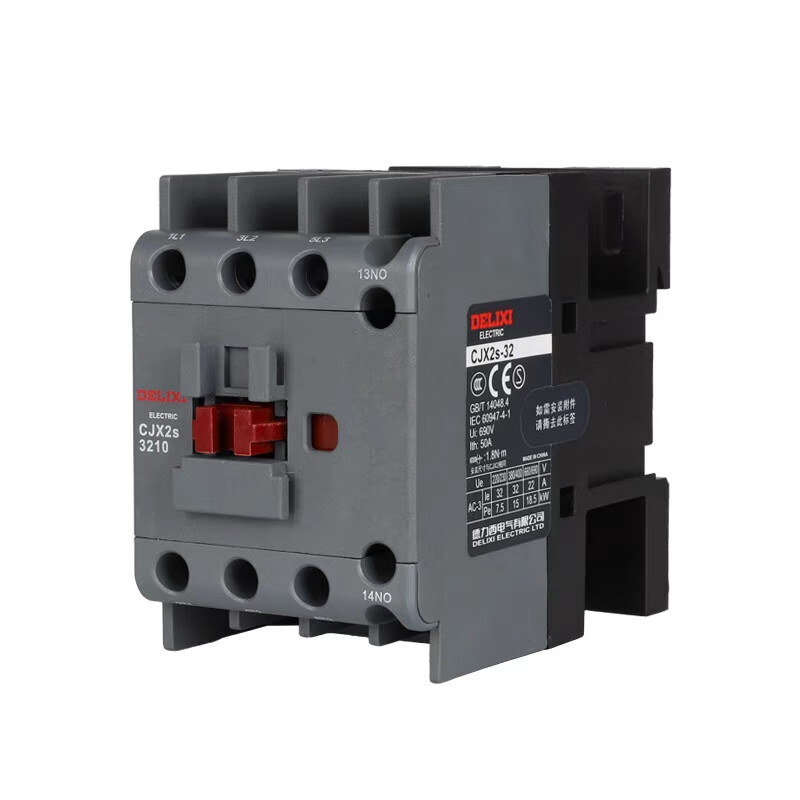 德力西 CJX2S-1811 380V/400V 50HZ 带PC盖 RoHS 通用型接触器