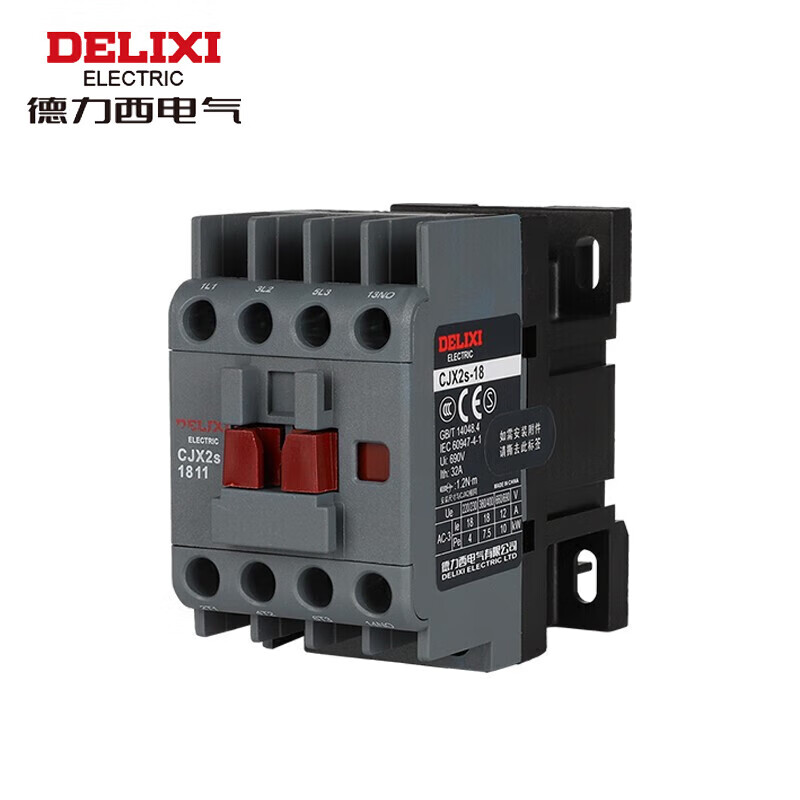 德力西 CJX2s-1811 48V 50/60Hz RoHS 通用型接触器