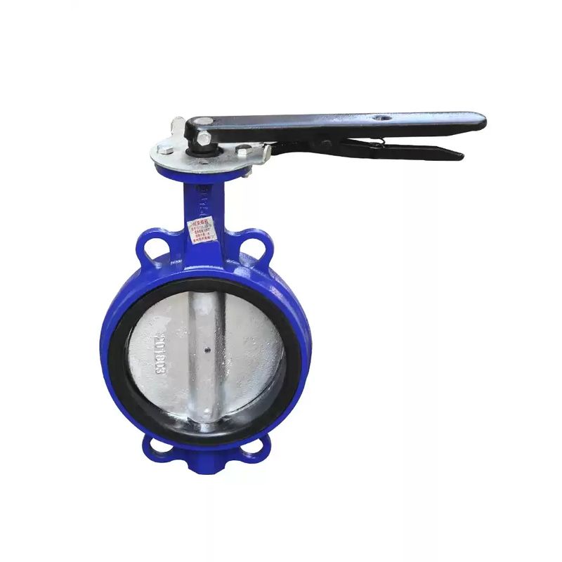 浙泰 DN100手柄沟槽蝶阀 手柄沟槽蝶阀 DN100