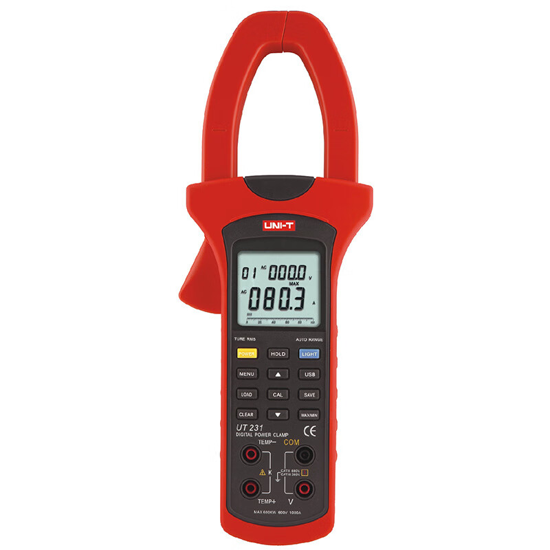 优利德/UNI-T UT231 数字钳形功率计