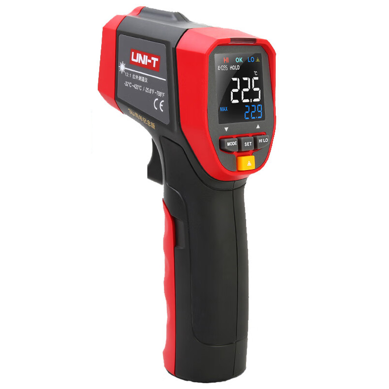 优利德/UNI-T 32°C~42.9°C/≤0.3°C/UT300H 红外人体测温仪
