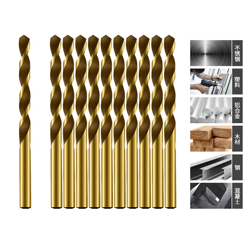 卡夫威尔 材质：硬质合金；直径：6mm；总长：93mm 直柄麻花钻头 材质：硬质合金；直径：6mm；总长：93mm