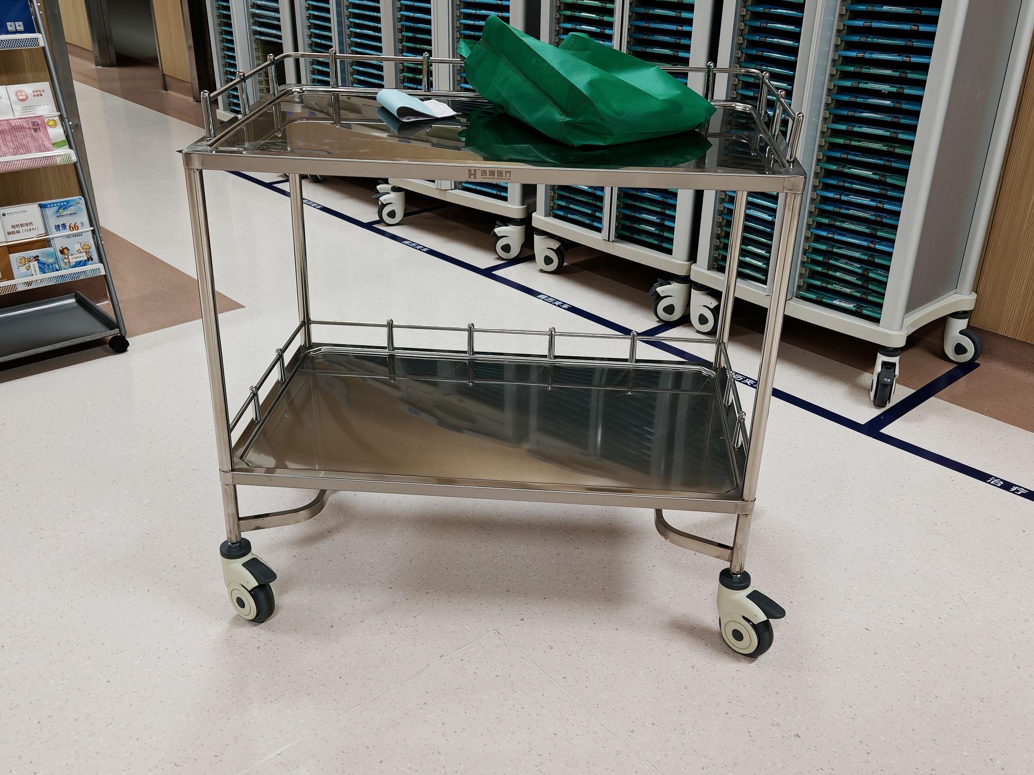 浩瀚 HH/QXT-123A 双层器械台