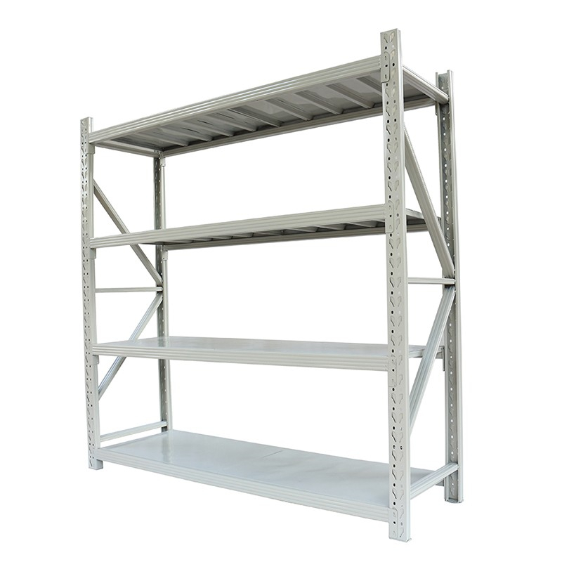 定制  中型组合货架160cm*60cm*200cm 4层  灰色，承载300k